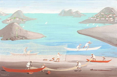 Marinha com Pescadores