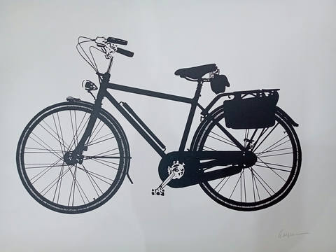 Bicicleta preta