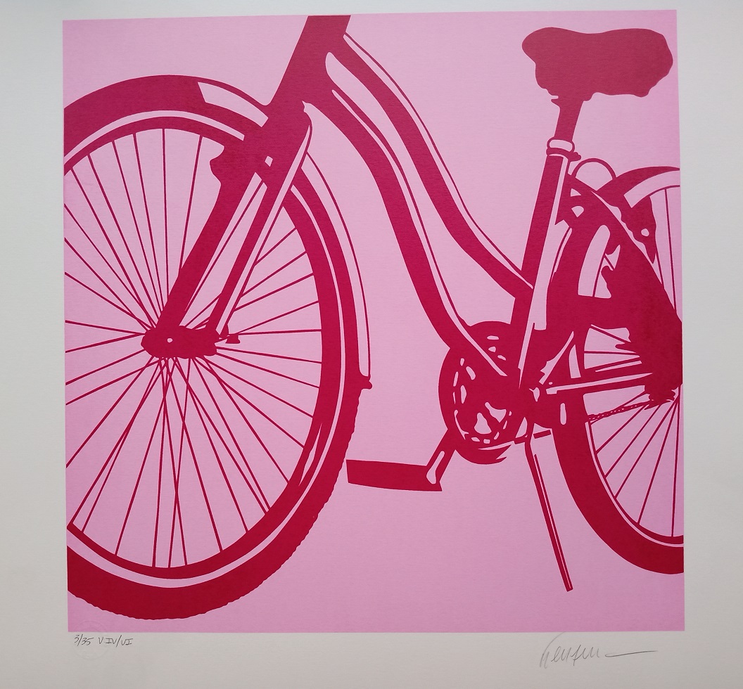 Bicicleta Rosa