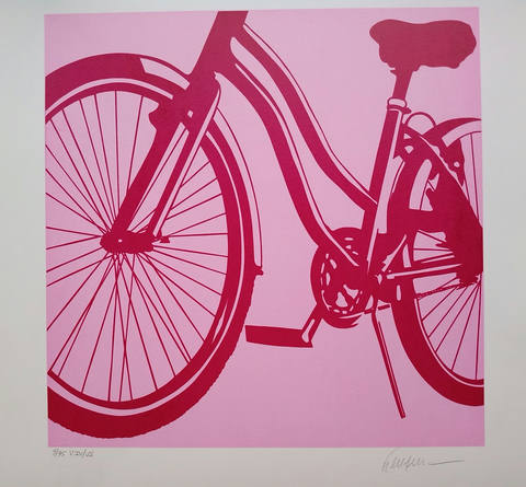 Bicicleta Rosa