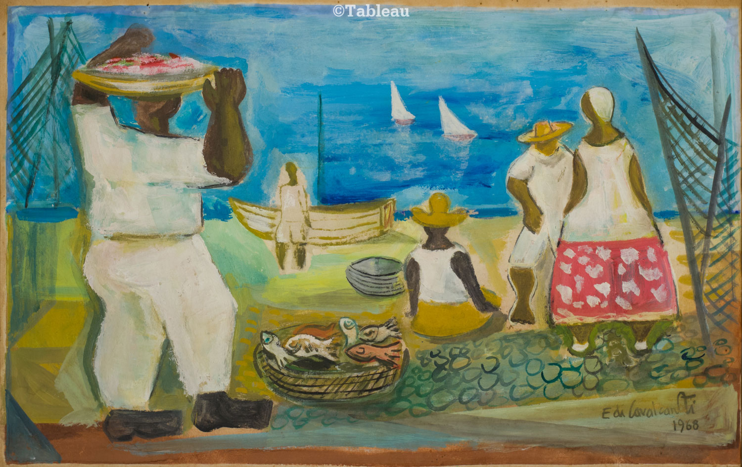 Emiliano di Cavalcanti - Pescadores