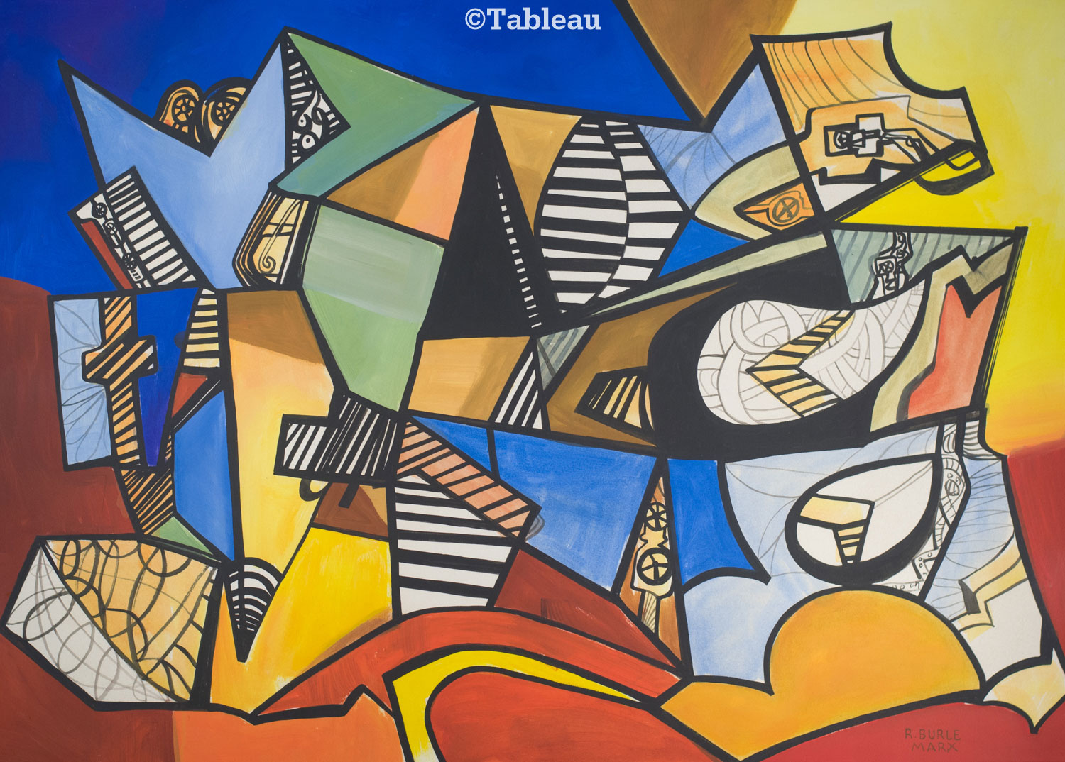 Roberto Burle Marx - Composição