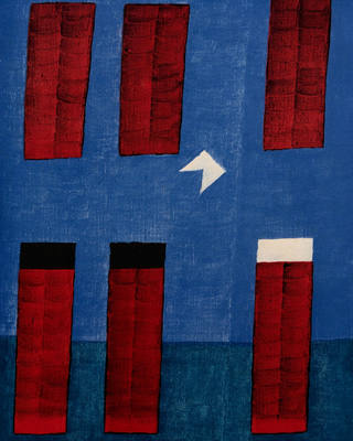 Alfredo Volpi - Fachada com Bandeirinha