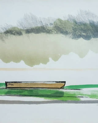 Aldemir Martins - Barco Cora