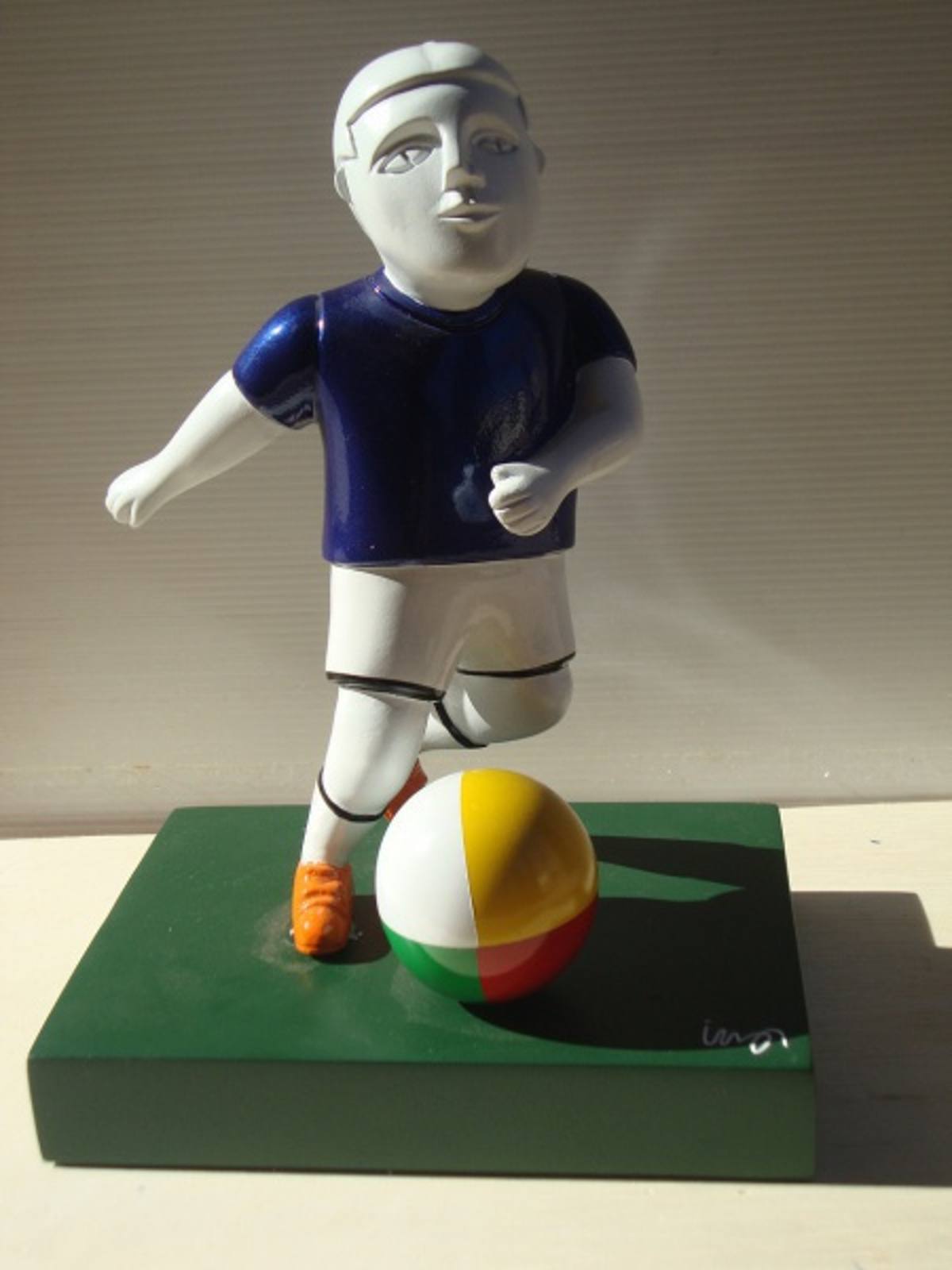 Jogador Camisa Azul