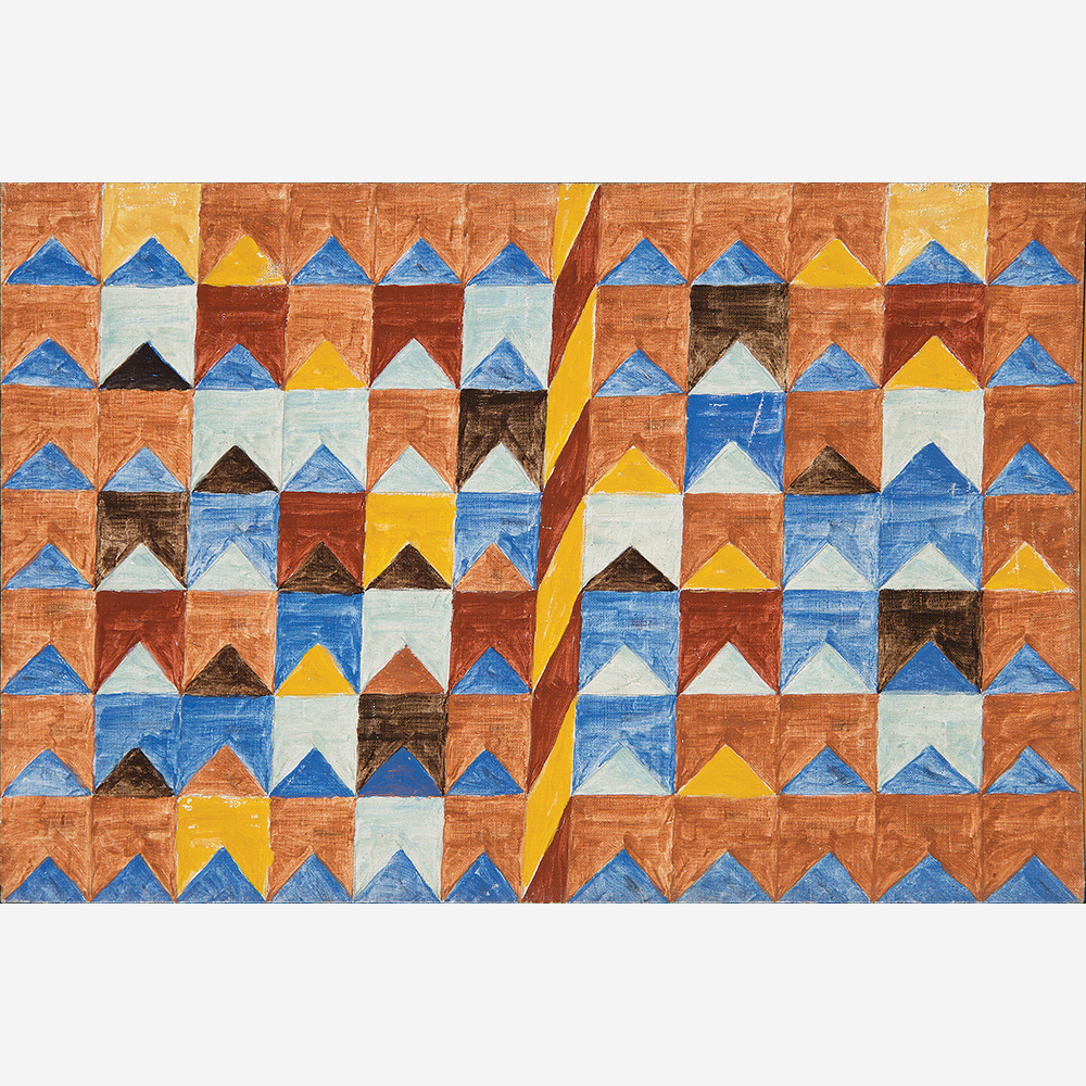 Alfredo Volpi - Bandeirinhas e Mastro