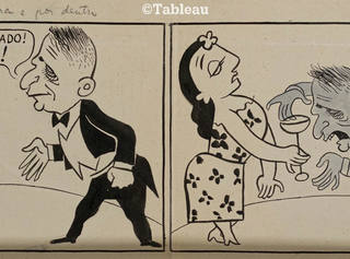 Augusto Rodrigues - Charge