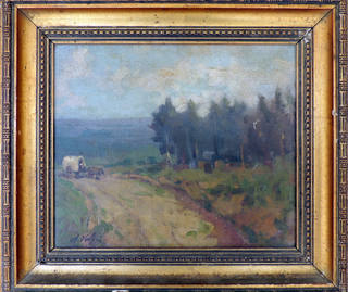 Alfredo Volpi - Paisagem Rural