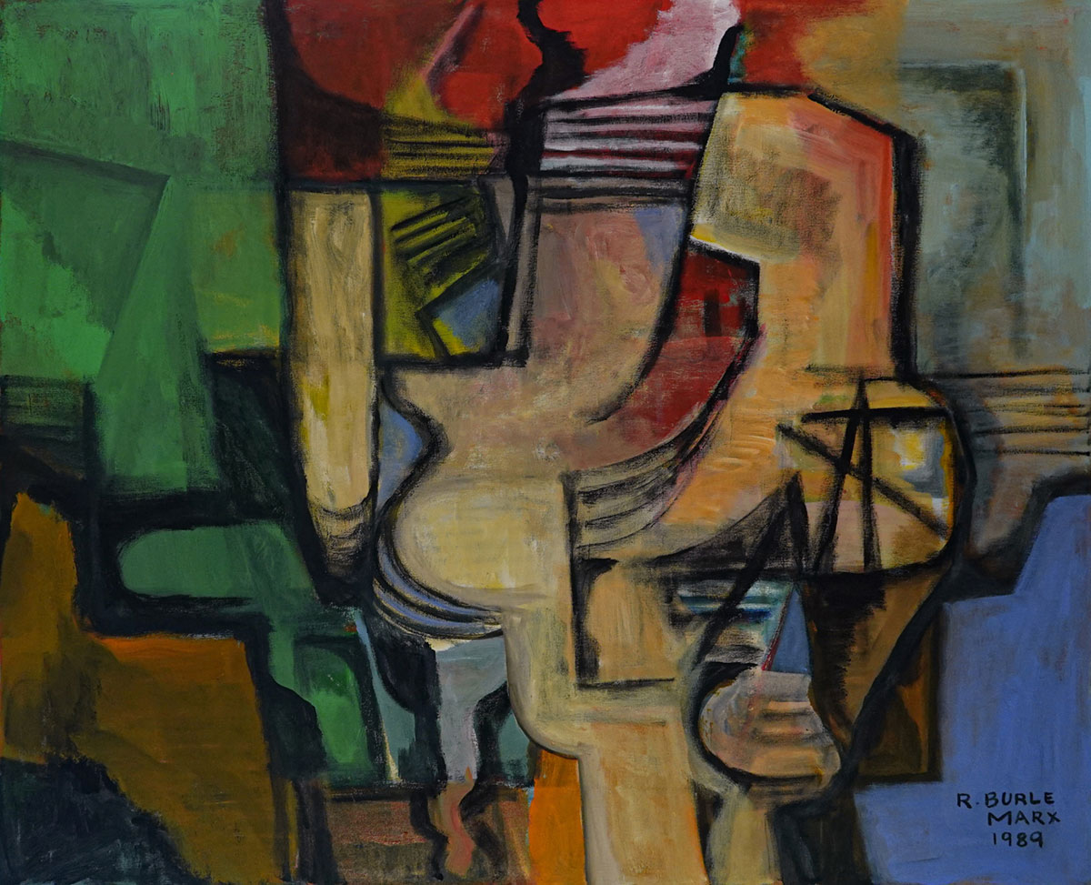 Roberto Burle Marx - Composição Abstrata