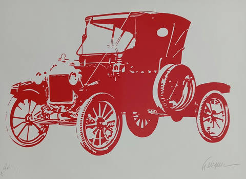 Carro Antigo Vermelho