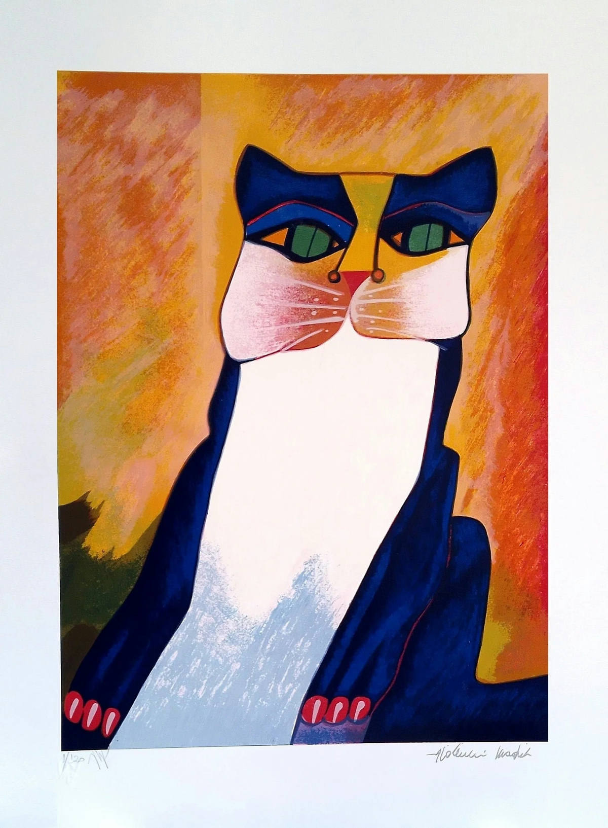 Gato Sentando