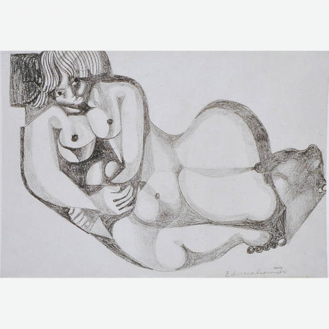 Mulher deitada