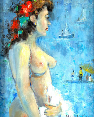 Manoel Santiago - Nu Feminino