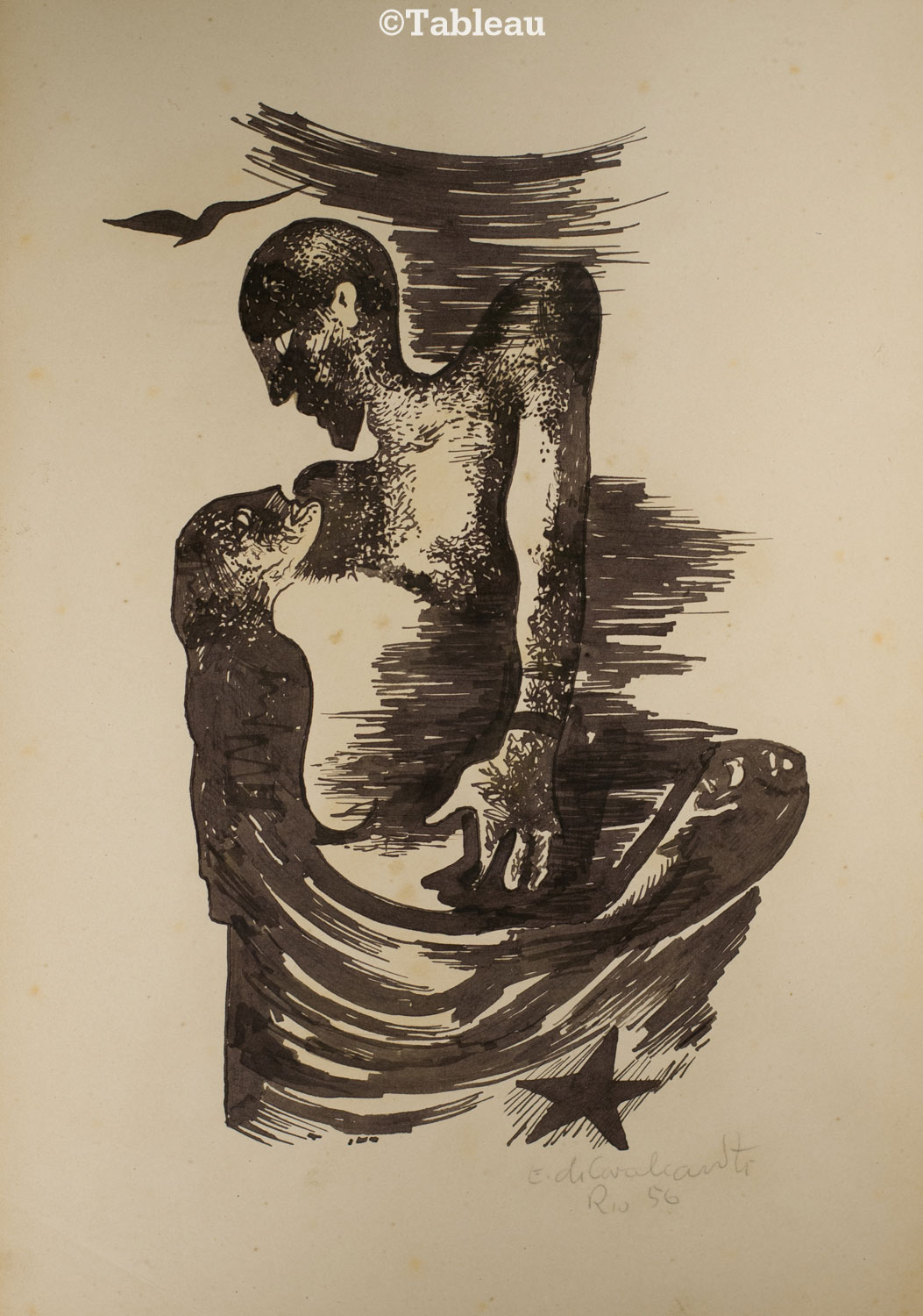 Emiliano di Cavalcanti - Amantes