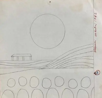 Aldemir Martins - Estudo de Paisagem 26