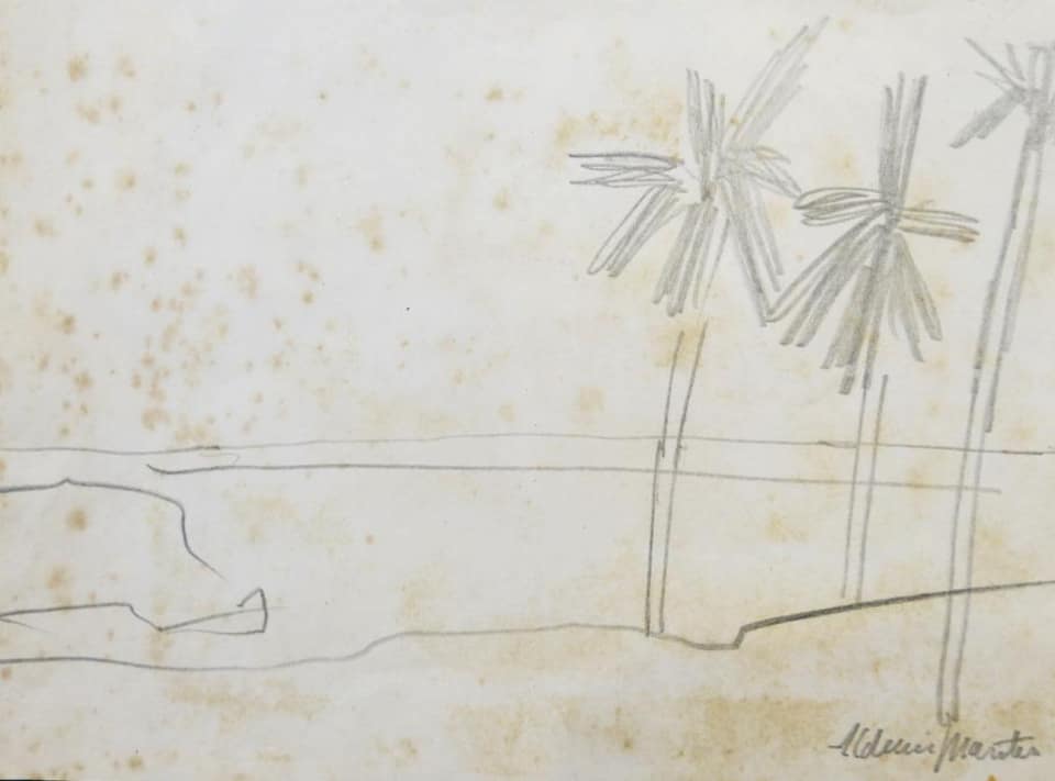 Aldemir Martins - Paisagem