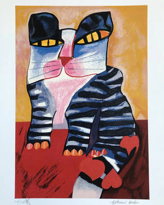 Aldemir Martins - Gato Listrado