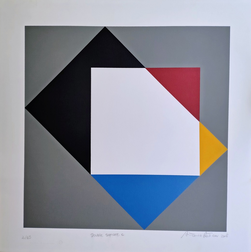 Antonio Peticov - Double Square C