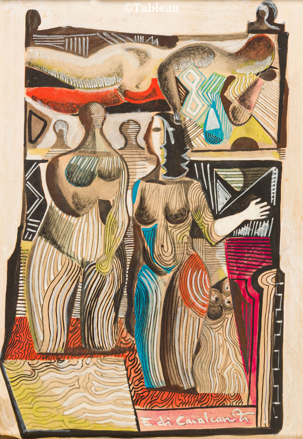Emiliano di Cavalcanti - Figuras