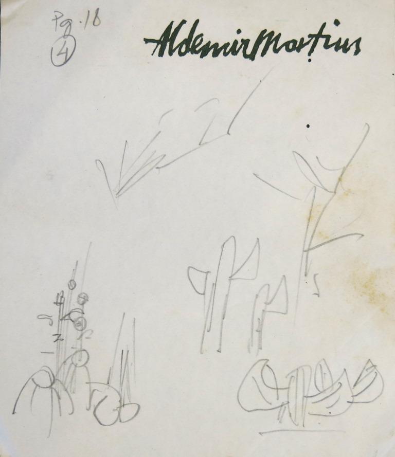 Aldemir Martins - Estudos
