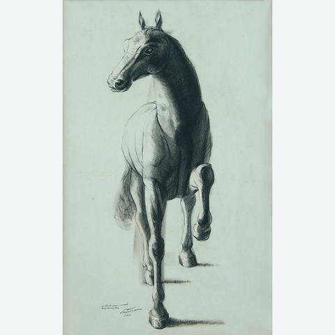 Cavalo (3o estudo para o mural Bandeirantes)