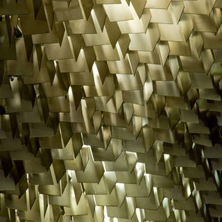 Athos Bulcão - teto com placas metálicas