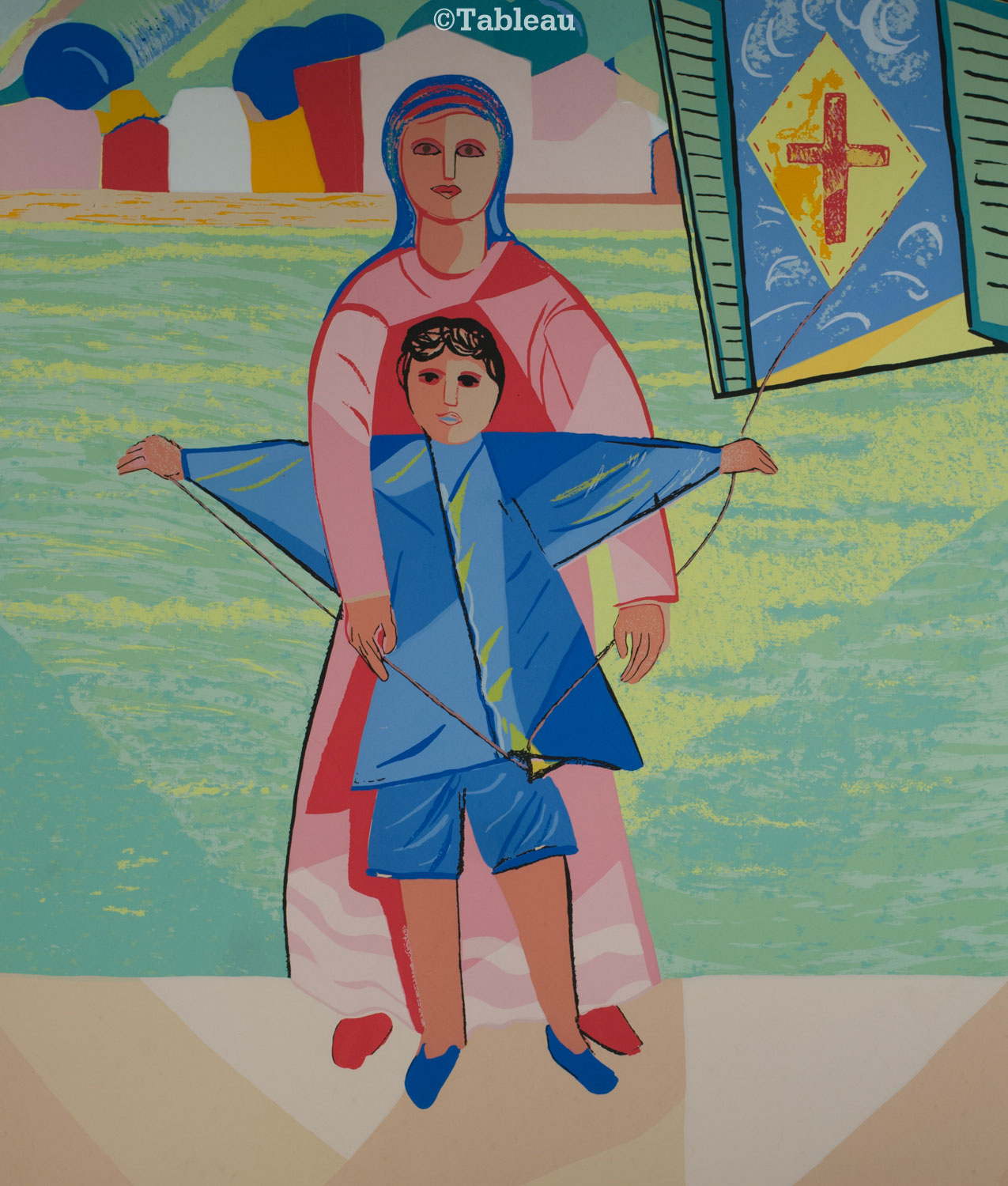 Cícero Dias - Mãe e filho