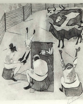 Candido Portinari - Homens e Meninos no Curral