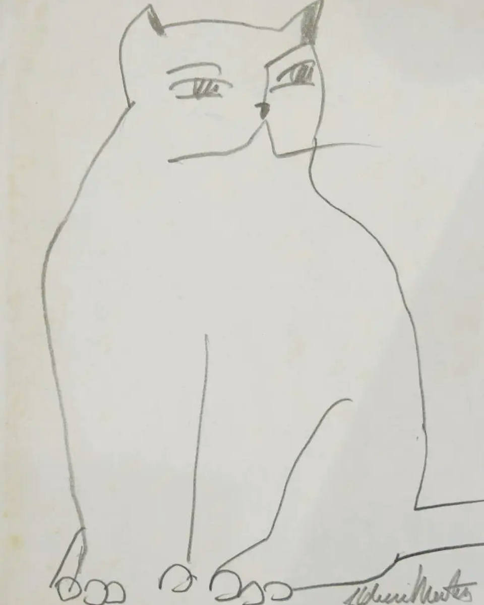 Aldemir Martins - Gato