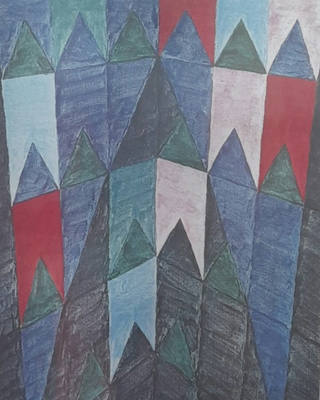 Alfredo Volpi - Ogiva, P.a