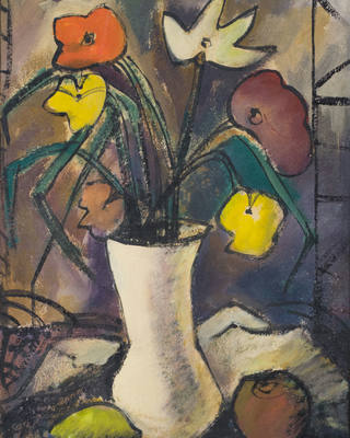 Aldo Bonadei - Flores