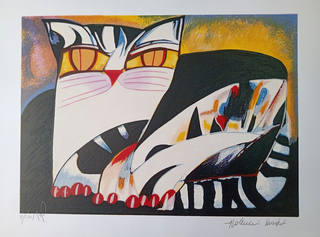 Aldemir Martins - Gato Malhado