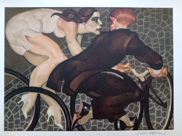 Juarez Machado - Casal na bicicleta