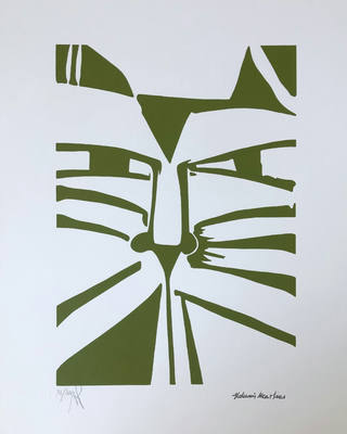 Aldemir Martins - Gato Verde