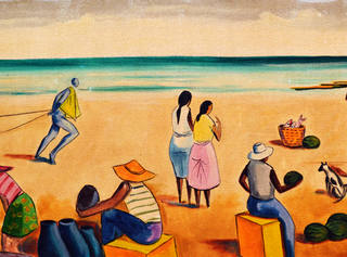 Carybé - Feira na Praia