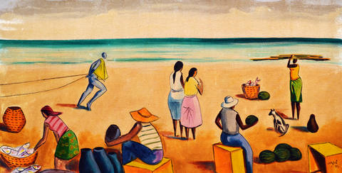 Feira na Praia