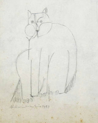 Aldemir Martins - Gato