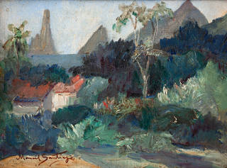 Manoel Santiago - Paisagem Rio de Janeiro