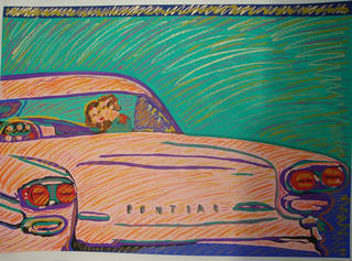 Rubens Gerchman - Beijo no carro