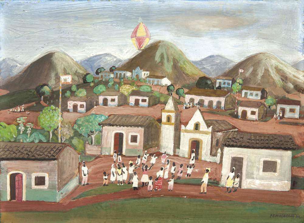 Aldeia com Balão