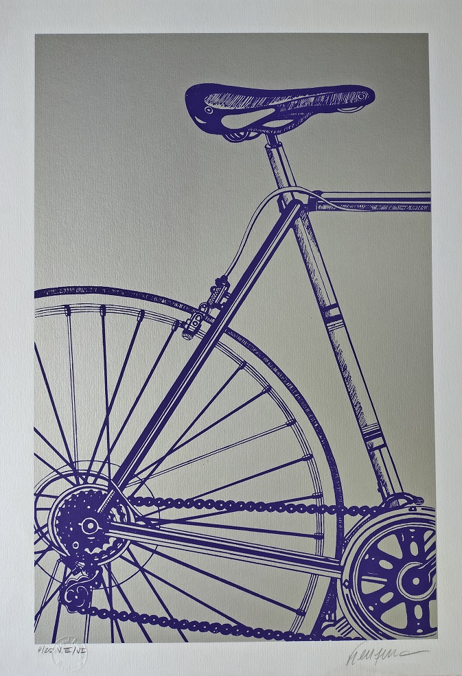 Kleber Ventura - Bicicleta roxa