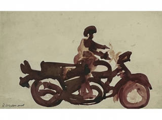 Rubens Gerchman - Motociclista