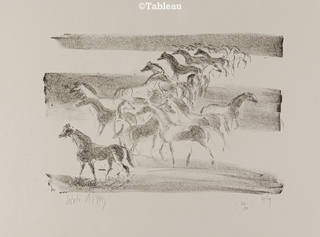 Lívio Abramo - Cavalos