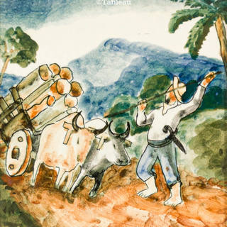 Alfredo Volpi - Carro de bois