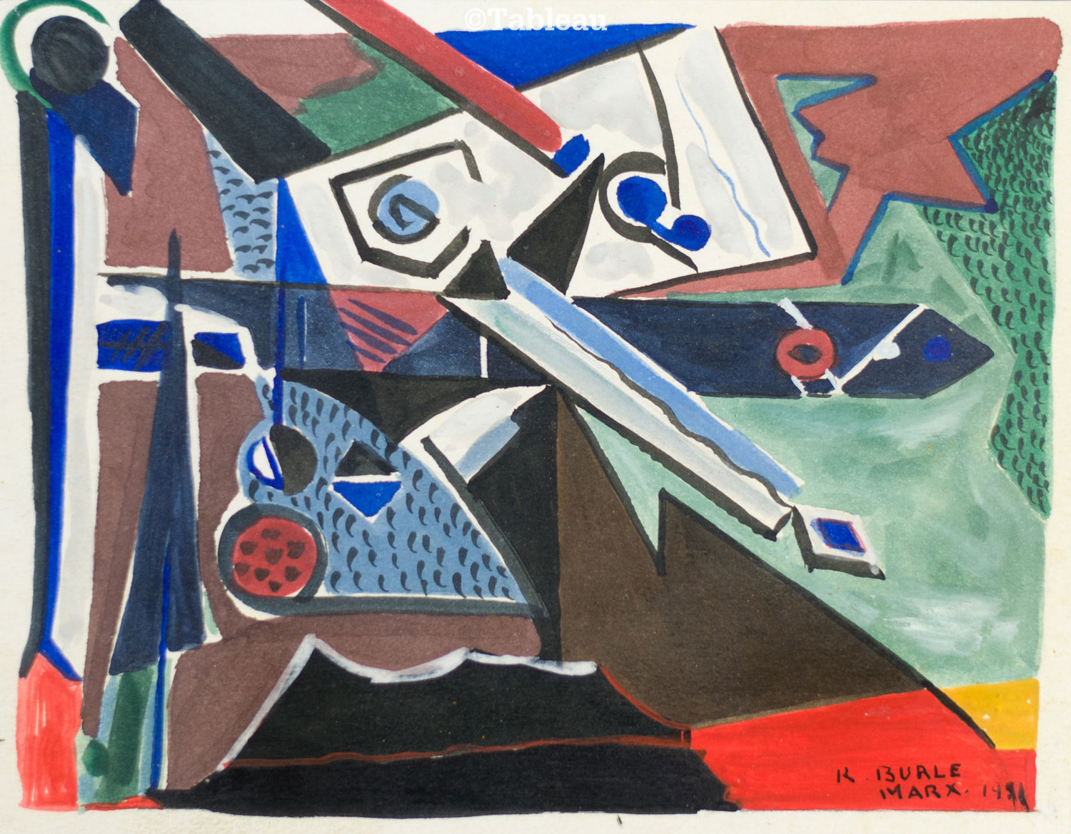 Roberto Burle Marx - Composição