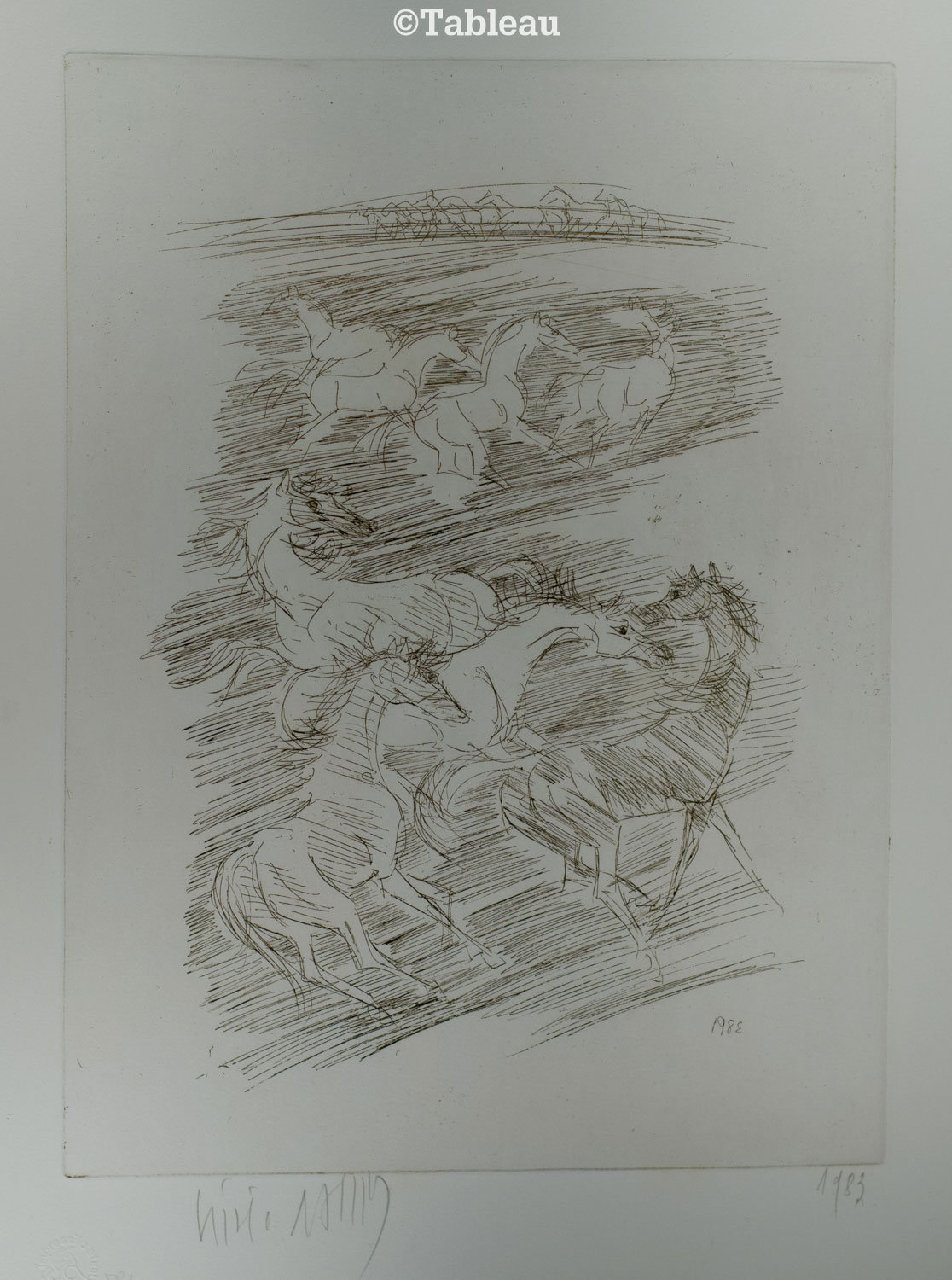 Lívio Abramo - Cavalos