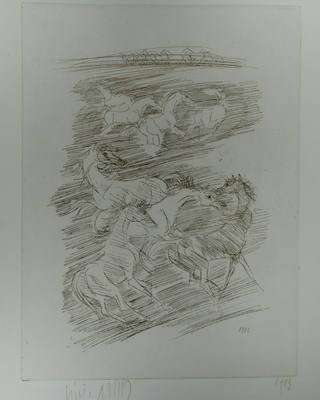 Lívio Abramo - Cavalos