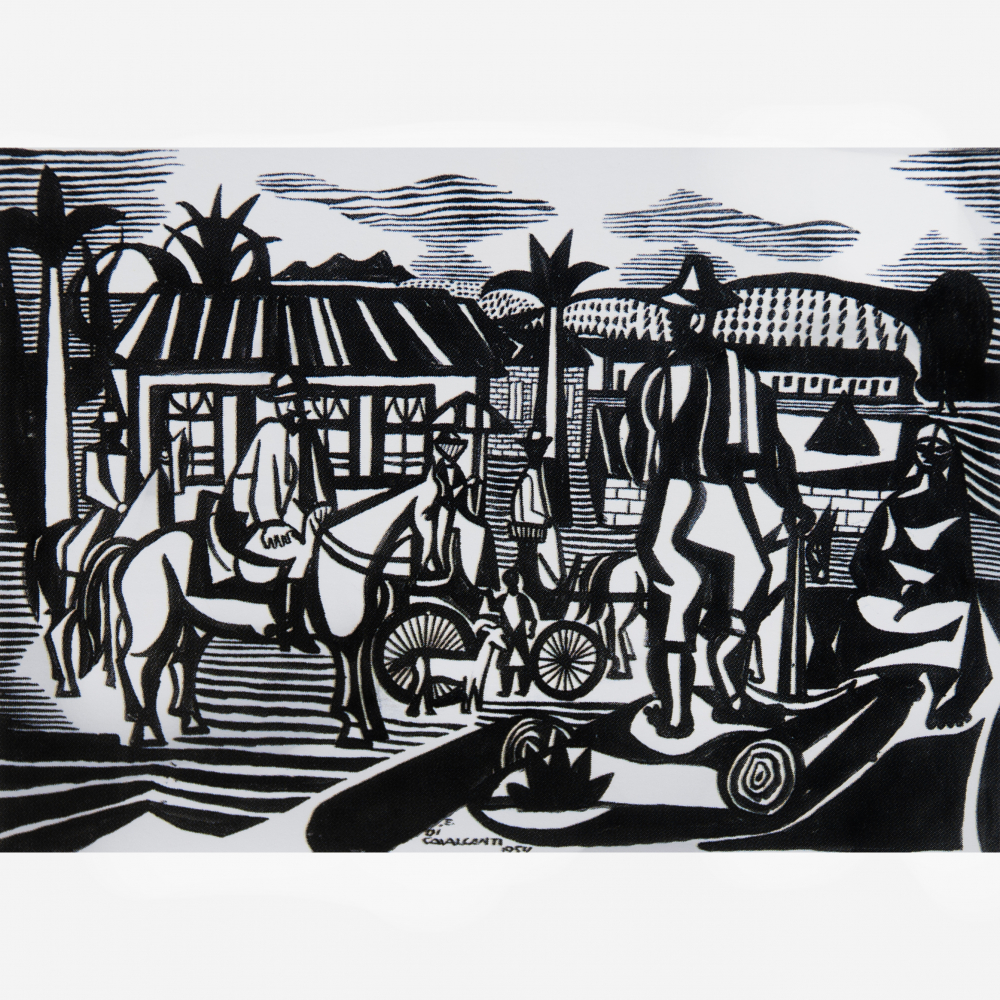 Emiliano di Cavalcanti - Cena de Fazenda