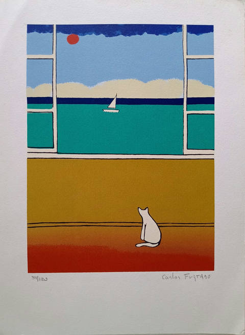 Gato e Janela