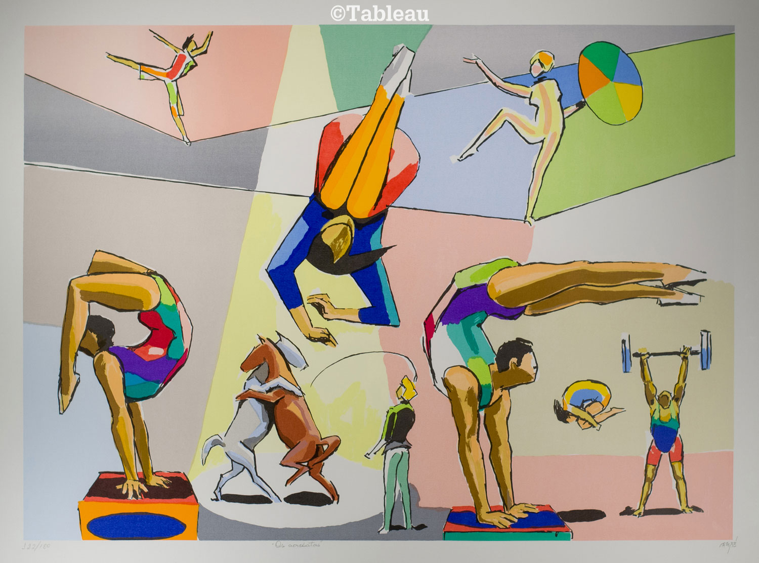 Os acrobatas